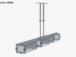 Chandelier Altalusse IL INL-9189P-03 Chrome 3D मॉडल