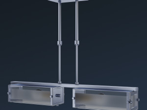 Chandelier Altalusse IL INL-9189P-02 Chrome 3D 模型