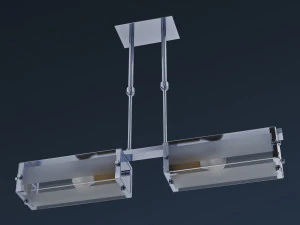 Chandelier Altalusse IL INL-9189P-02 Chrome 3D Model