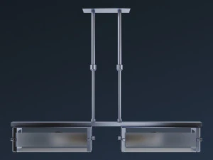 Chandelier Altalusse IL INL-9189P-02 Chrome 3D Model