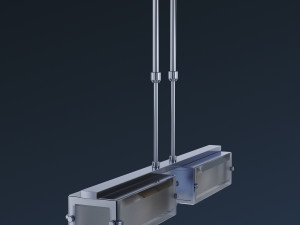Chandelier Altalusse IL INL-9189P-02 Chrome 3D 模型