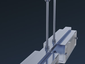 Chandelier Altalusse IL INL-9189P-02 Chrome 3D 模型