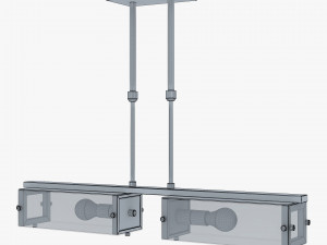 Chandelier Altalusse IL INL-9189P-02 Chrome 3D 模型