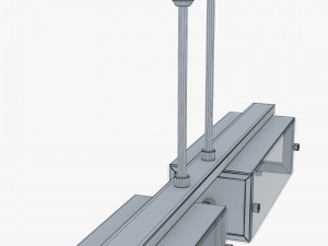 Chandelier Altalusse IL INL-9189P-02 Chrome 3D 模型