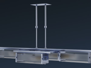 Chandelier Altalusse IL INL-9189P-04 Chrome 3Dモデル