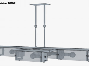 Chandelier Altalusse IL INL-9189P-04 Chrome 3Dモデル