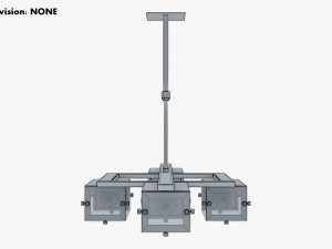 Chandelier Altalusse IL INL-9189P-04 Chrome 3Dモデル