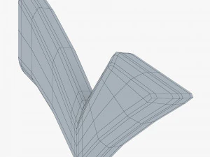 Check Mark v 1 3D Model