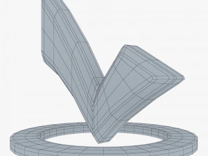 Check Mark v 2 3D Model