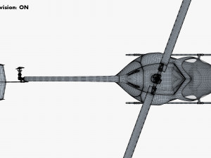 Generic Light Helicopter M 1 3D मॉडल