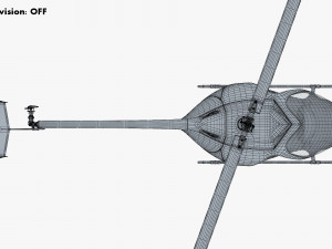 Generic Light Helicopter M 1 3D मॉडल