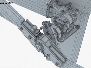Generic Light Helicopter M 1 3D Model
