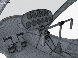 Generic Light Helicopter M 1 3D मॉडल