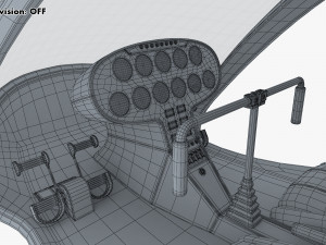Generic Light Helicopter M 1 3D मॉडल