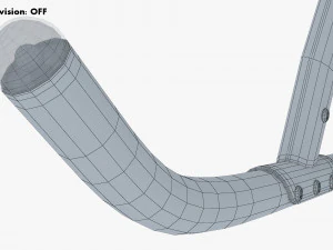 Generic Light Helicopter M 1 3D Model