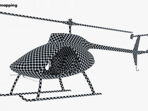 Generic Light Helicopter M 1 3D मॉडल