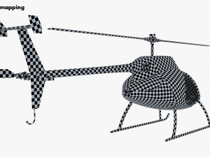 Generic Light Helicopter M 1 3D मॉडल