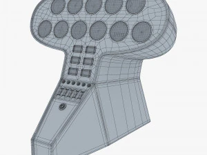 Aircraft Instrument Panel v 1 3D Model