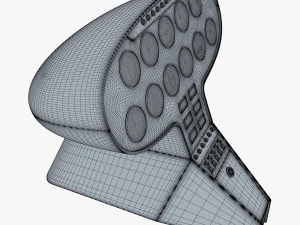 Aircraft Instrument Panel v 1 3D Model