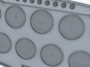 Aircraft Instrument Panel v 1 3Dモデル