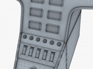 Aircraft Instrument Panel v 1 3Dモデル