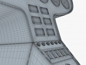 Aircraft Instrument Panel v 1 3D Model