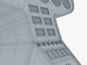 Aircraft Instrument Panel v 1 3D Model