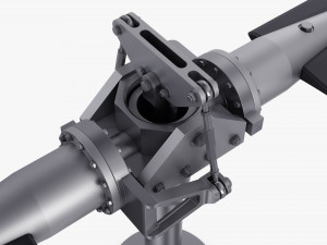 Helicopter Main Rotor System v 1 3Dモデル