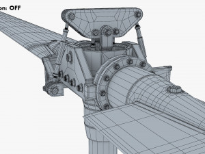 Helicopter Main Rotor System v 1 3Dモデル