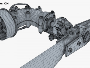 Helicopter Tail Rotor v 1 3D Model
