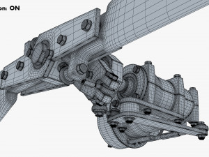 Helicopter Tail Rotor v 1 3D Model