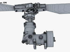 Helicopter Tail Rotor v 1 3D Model