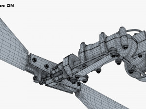 Helicopter Tail Rotor v 1 3D Model