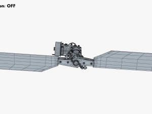 Helicopter Tail Rotor v 1 3D Model