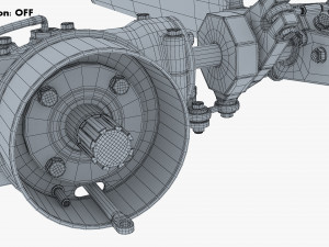 Helicopter Tail Rotor v 1 3D Model
