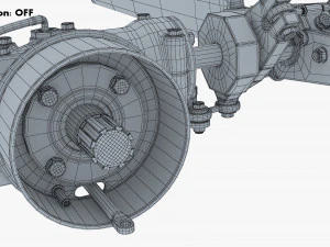 Helicopter Tail Rotor v 1 3D Model