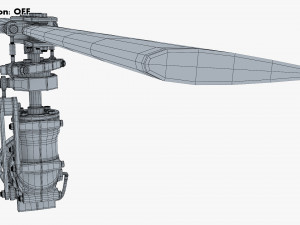 Helicopter Tail Rotor v 1 3D Model