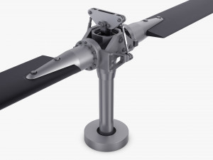 Helicopter Rotor System v 1 Modelo 3D