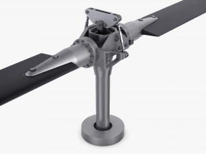 Helicopter Rotor System v 1 3D Model