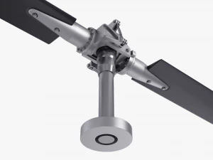Helicopter Rotor System v 1 3D Model