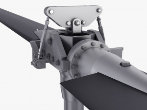 Helicopter Rotor System v 1 Modelo 3D