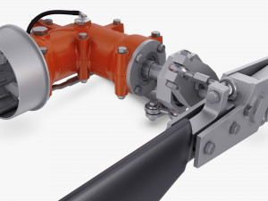 Helicopter Rotor System v 1 Modelo 3D