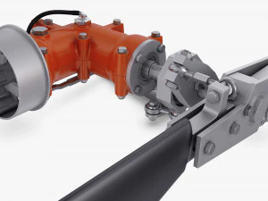 Helicopter Rotor System v 1 3D Model