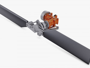 Helicopter Rotor System v 1 Modelo 3D