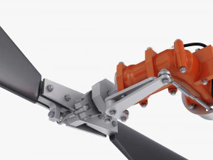 Helicopter Rotor System v 1 3D Model