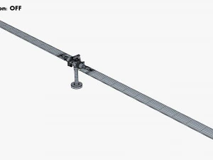 Helicopter Rotor System v 1 3D Model