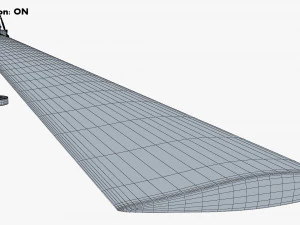Helicopter Rotor System v 1 3D Model