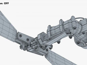 Helicopter Rotor System v 1 3D Model
