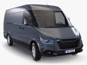 Generic Commercial Cargo Van M 3 3D-Modell