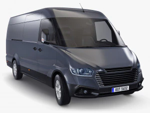 Van de carga comercial gen&eacute;rica M 3 Modelo 3D